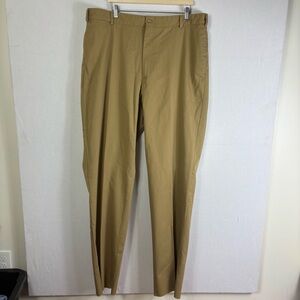 Bills Khakis Pants 42 NWT Tan USA Cotton Twill M1 Plain Flat Front Relaxed Fit
